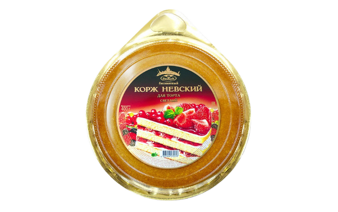 Корж Сдобный Круглый 
