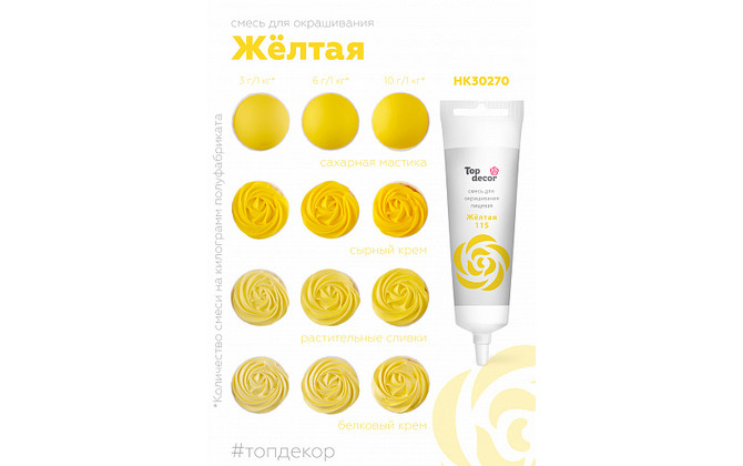 Краситель гелевый 