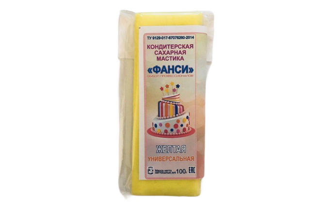 Мастика сахарная 