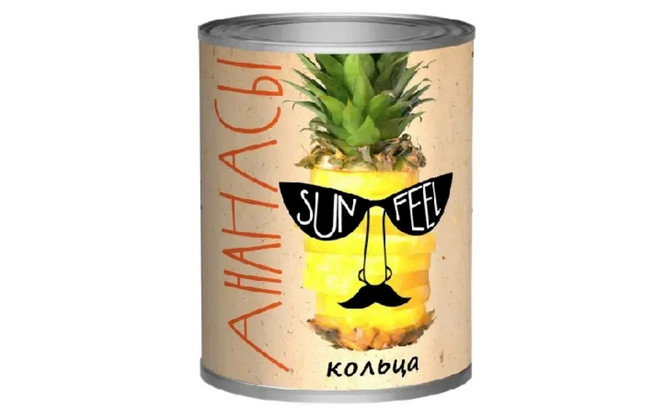 Ананасы Кольца в сиропе 